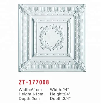 Artistic Easy Install Pu Square Ceiling Tiles For Roof Decoration Buy Pu Ceiling Medallion Decorative Acoustic Ceiling Tiles Foam Decor Ceiling