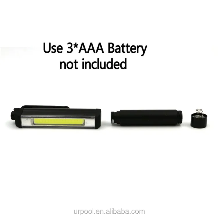 pen shaped led torch light cob pen torch light cute pen light