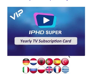 12 Month IPTV M3U Subscription USA Europe India & More
