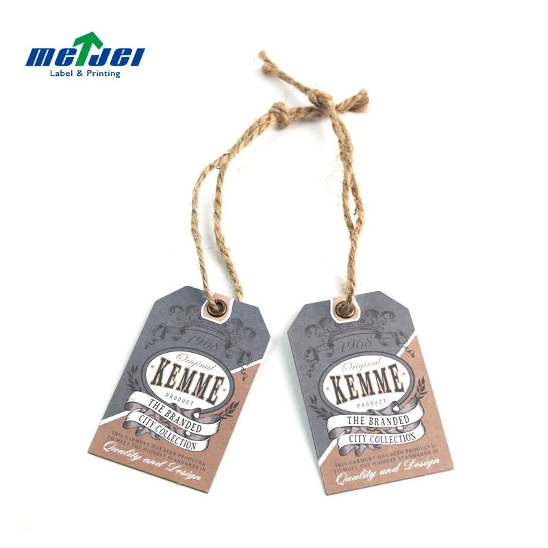 Custom Personalized Clothing Craft Paper Hang Tag And Label Buy Hang