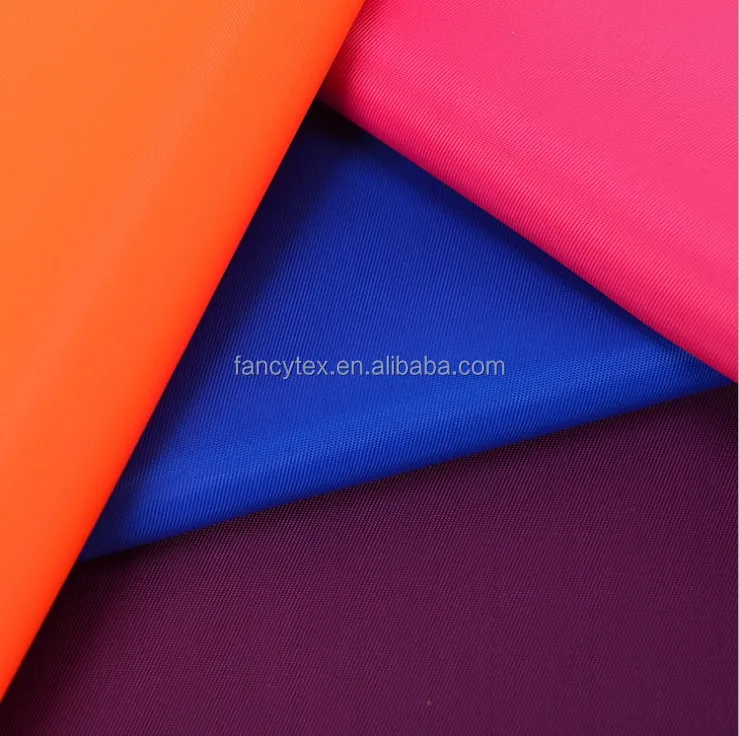 
2020 new 210D polyester oxford fabric with pu coating 150d oxford fabric waterproof W/R 