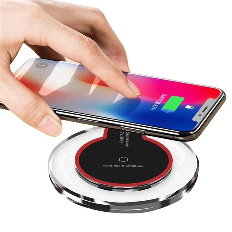

Factory price Qi standard wireless charger stand for samsung S8 plus note8 9 for iphone 8 plus X Xr Xs max, Black ,white
