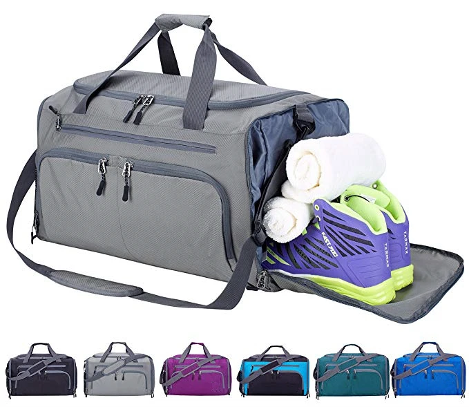 duffel bag with wet compartment