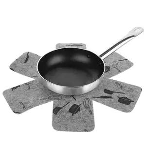 Image of Pan Protectors Non-woven Cloth Placemat Table Mat Coasters Scratchproof Pot Holders Home Decorations