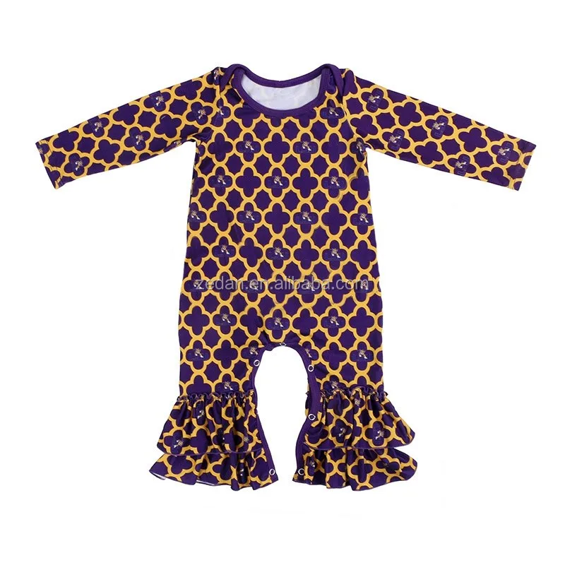 purple and gold jumpsuit
