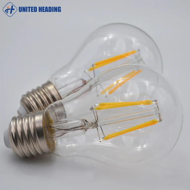 E26 E27 B22 Led Filament Lamp A60 Flexible Filament Leb Bulb - Buy E27 ...