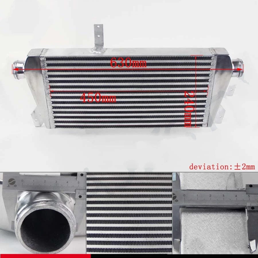 Fmic Universal Upgrade Front Mount Intercooler Kit For A4 1.8t B6 2002