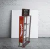 Metal Supermarket/retail goods display rack&market shelves/sliced dried beef display rack