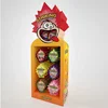 Supermarket promotional corrugated paper cardboard display for Candy