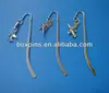 metal bookmark book mark with 3d fighter plane straps