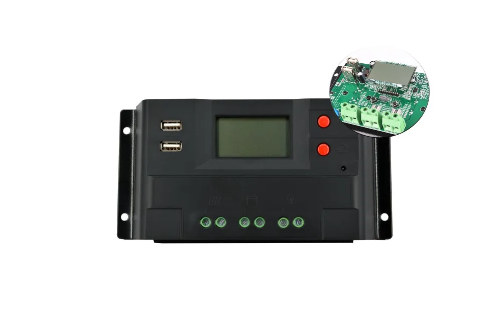CK20DU 20A 12v 24v auto work PWM Solar charge controller CE RoHS
