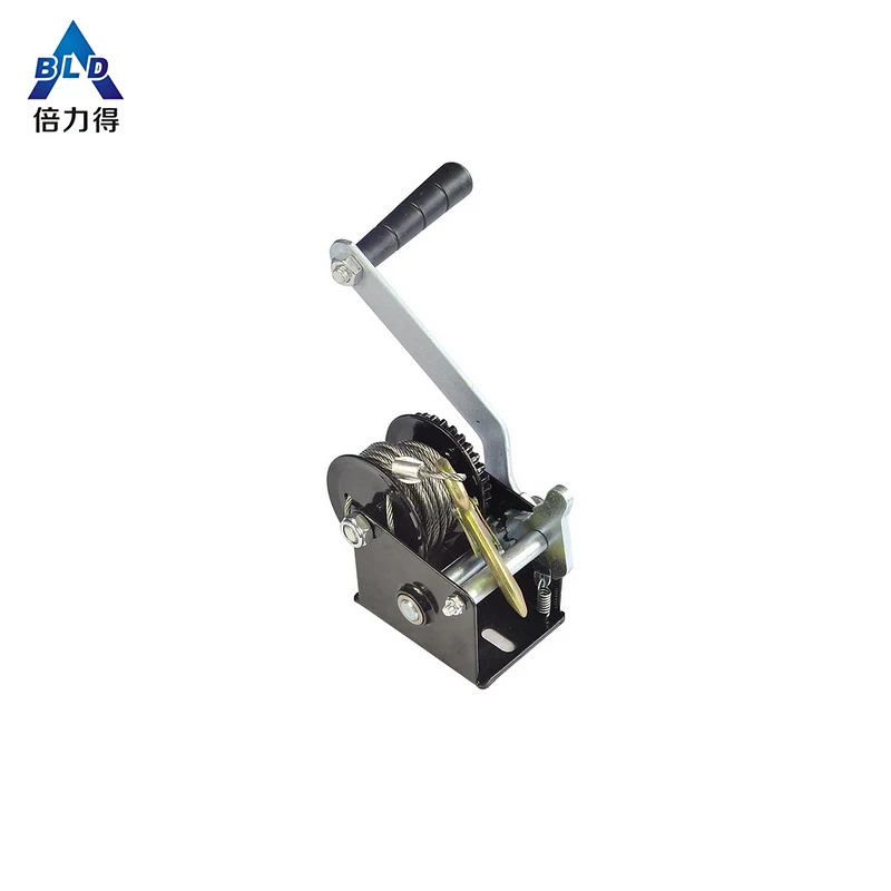 
Manufacturer 600lbs small hand manual mechanical powder coated winch with CE SGS 