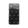 New Type Vertical Stripe Back Case for iphone xr x xs max 6 8 7PLUS with Little Heart