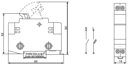 Fuse carrier RT18-32 RT18-32X RT18-63X RT18L-63 RT18L-125 RT14-20 32A 63A 125A RT18 10x38 14x51 22x58 Fuse Holder