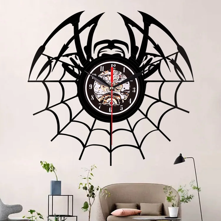 Details about   LED Vinyl Clock Spiderman LED Wall Art Decor Clock Original Gift 5853 