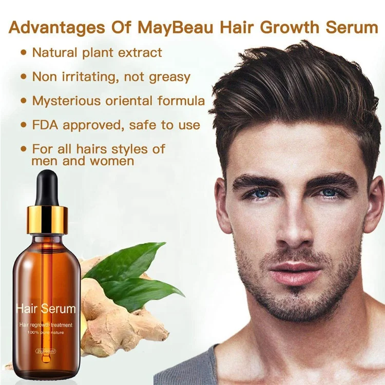
Private Label Natural Anti Hair Loss Spray OEM Hair Growth Serum Grow Hair Care Serum 