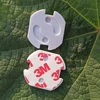 Rotate Plugs Protector Covers baby Kids safety European standard socket Two Phase Safe Lock Electrical safety