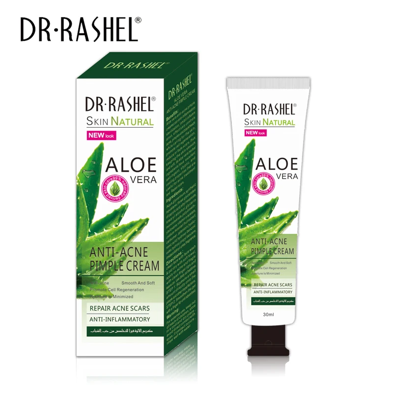 

DR.RASHEL Aloe Vera Smooth Anti Acne Pimple Cream, White