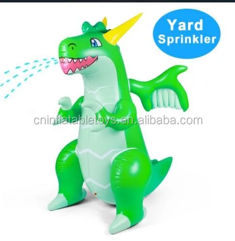 unicorn blow up sprinkler