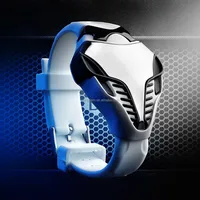 

2015 Hot selling custom Fashion LED Snakehead Shape Originality Personality wrist watches wrist watches for man