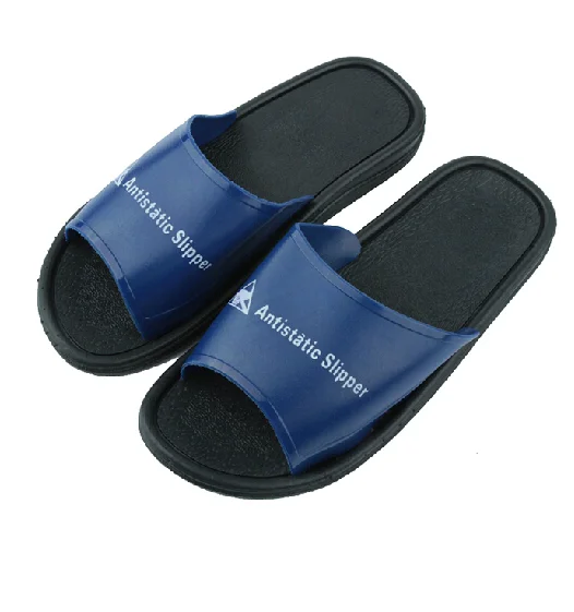 

Shenzhen Supplier Industrial ESD Anti Static PVC Slipper, Blue,