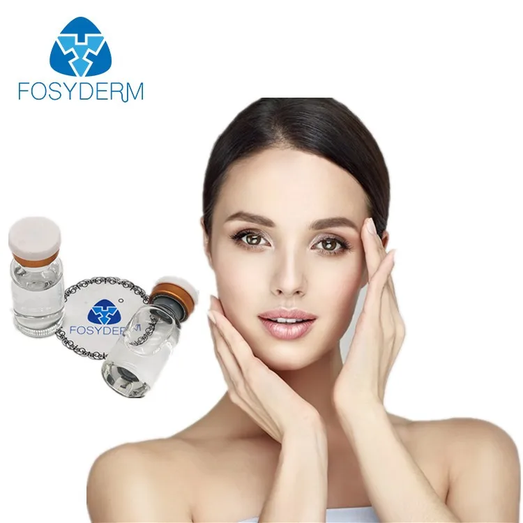 

Fosyderm 2.5ml Non Cross Linked Hyaluronic Acid Meso Serum For Mesotherapy and Hydro-lifting Injection, Transparent