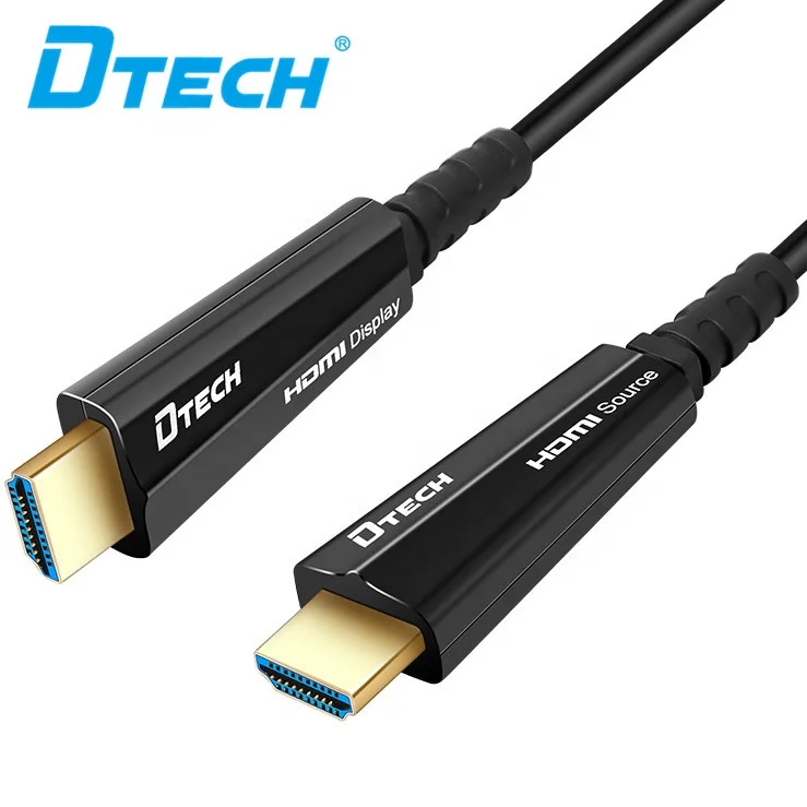 

DTECH 3D 4K YUV 4 4 4 HDMI 2.0 AOC Fiber Optic Camera PVC Cable 30M