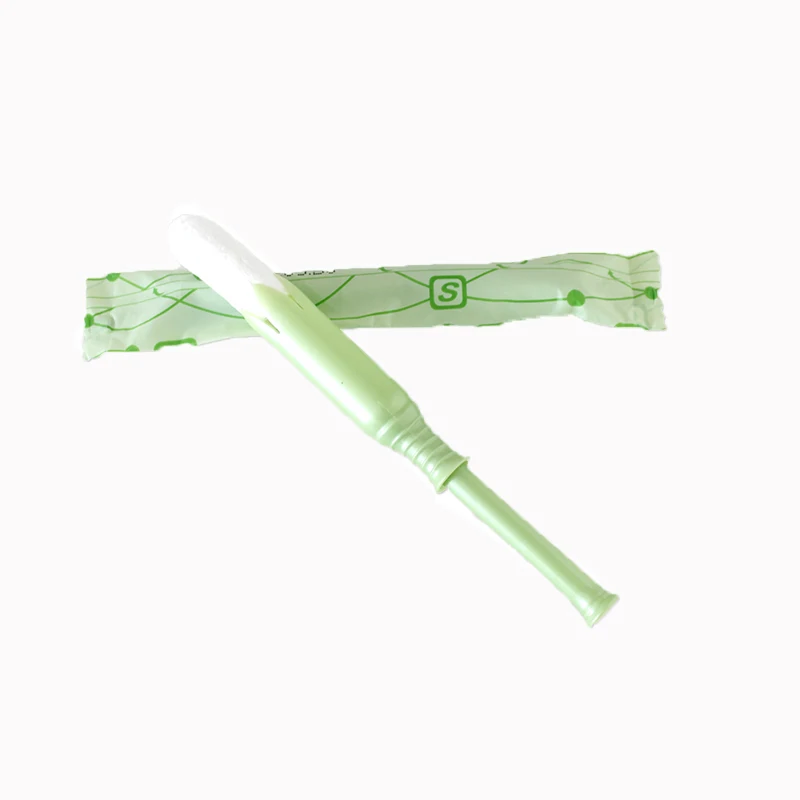 

Manufacturers Sterile Herbal Feminine Organic Tampon Applicator Women, White