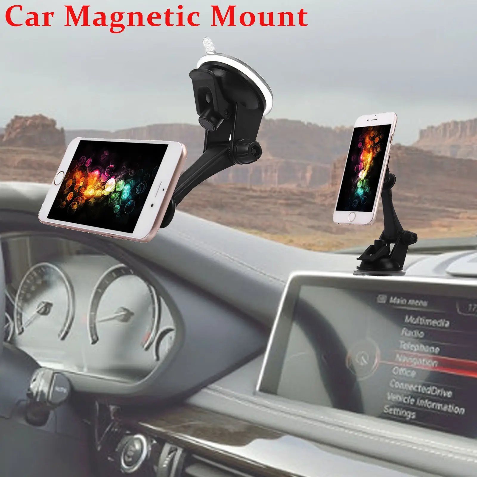 High Stability 360 Degree Car Dash Mount Holder Mobile Phone