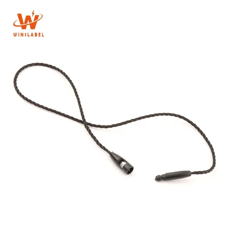 Wholesale Stock ABS Bullet Hang Tag String Seal Tags for Garment