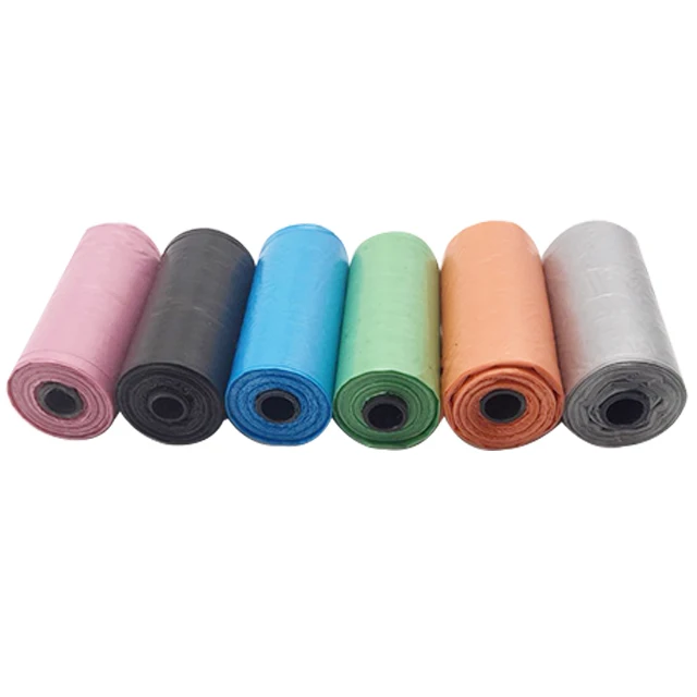 

Wholesale Eco-Friendly Plastic Poop Bag For Dogs, Gray/black/blue/green/orange/pink