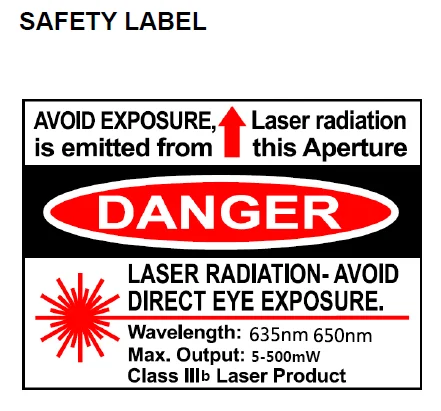 safety label-class IIIb.png