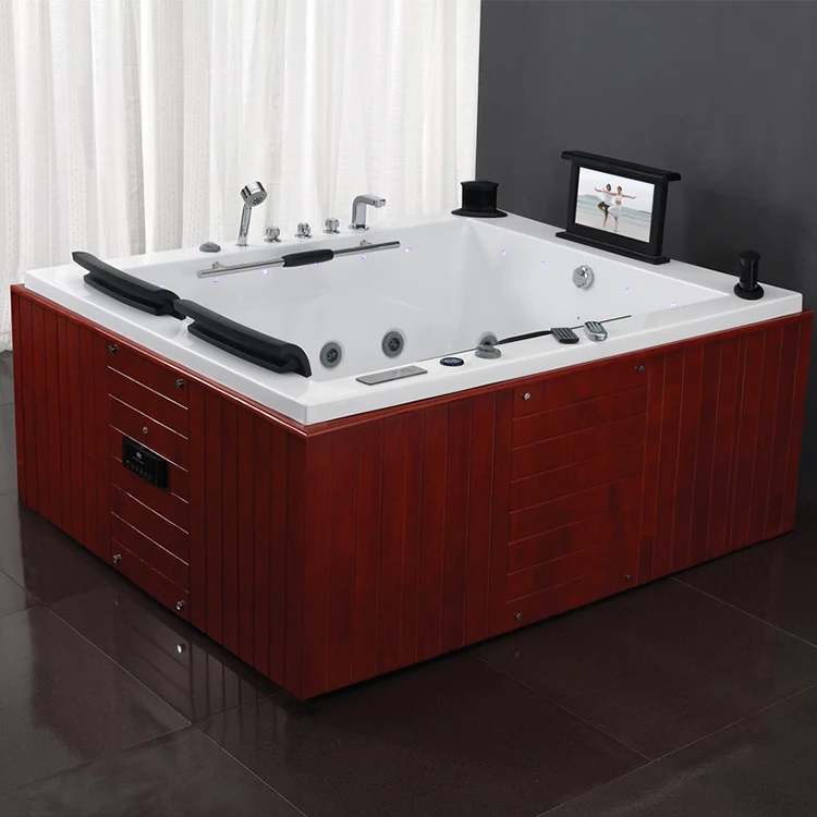 Big Size Freestanding Swimming Whirlpool Massage Couple Bathtub Buy