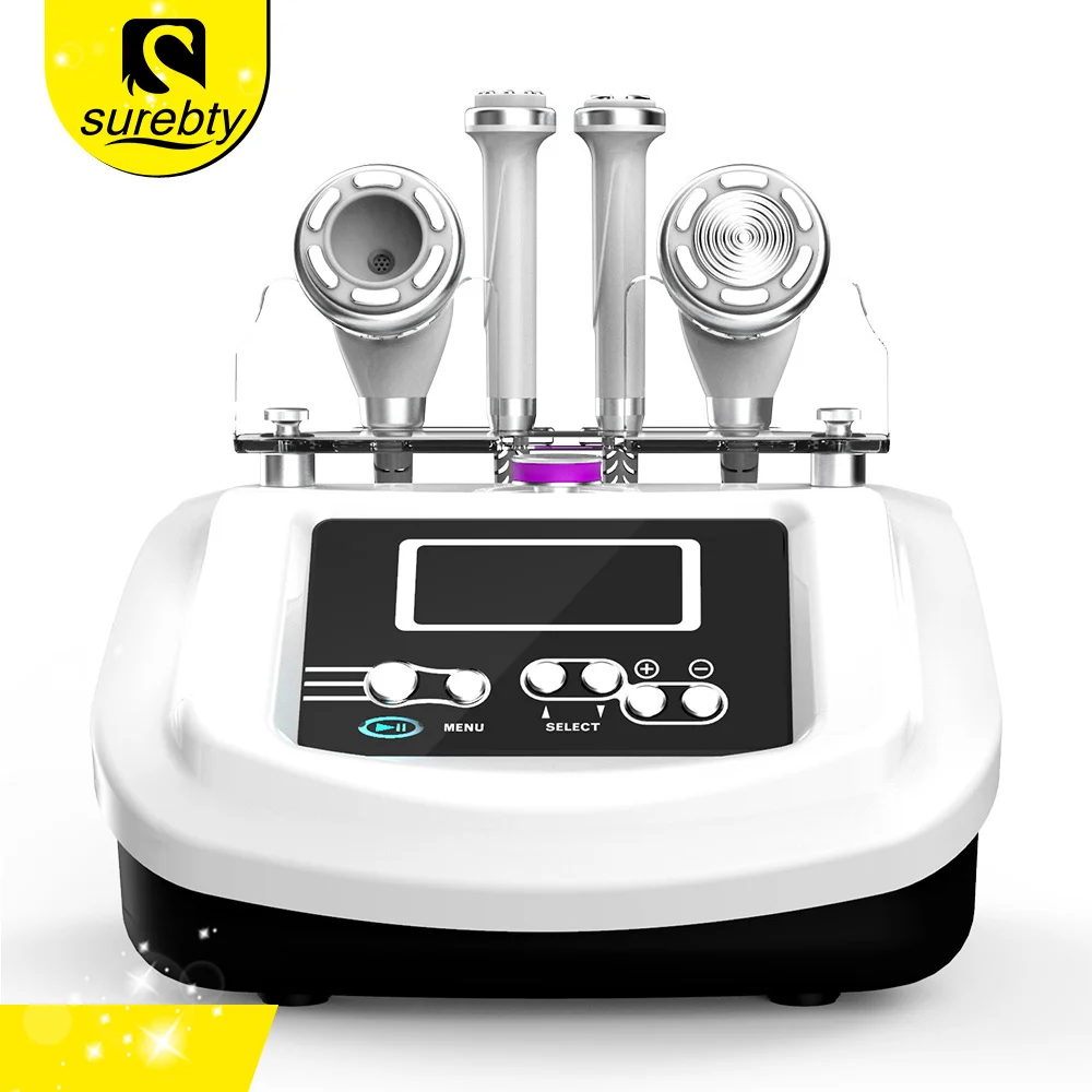 

S-Shape Electroporation EMS Face Lifting Ultrasound 30K Cavitation Radio Frequency Machine