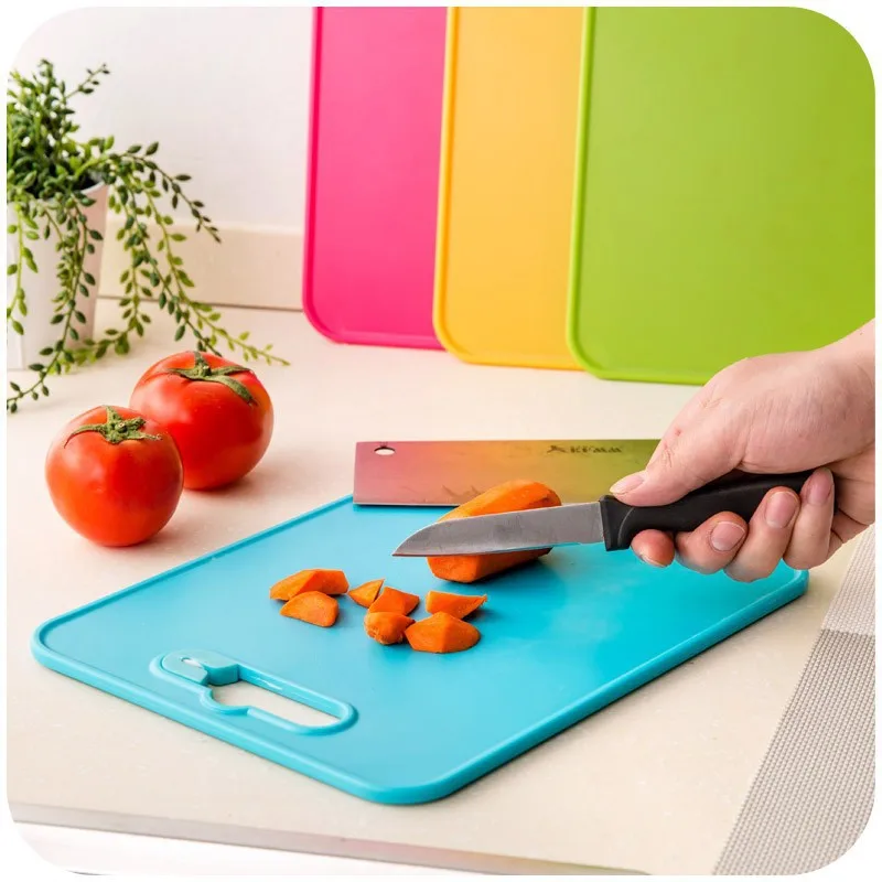 Antibacterial Plastic Cutting Boards,Chopping Board Built Portable ...