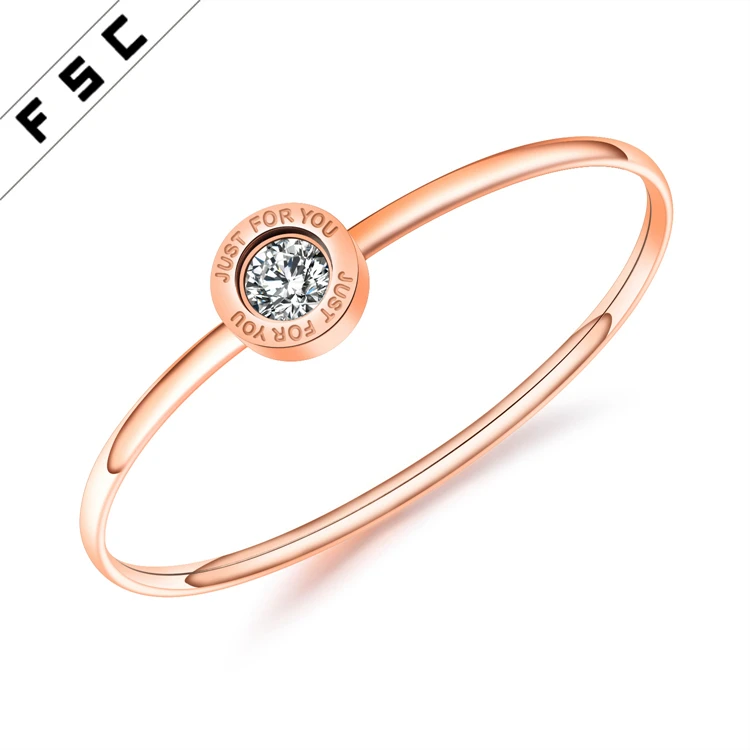 
Latest Designs Dubai Gold Plated Jewelry Bangles, Fashion Stainless Steel Bracelet for Girls 