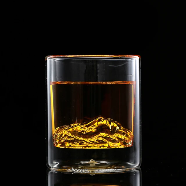 Exquis fait main cr&eacute;atif 3D conception animale et noble double paroi en verre tasse &agrave; caf&eacute;, tasse &agrave; th&eacute;, tasse &agrave; dessert