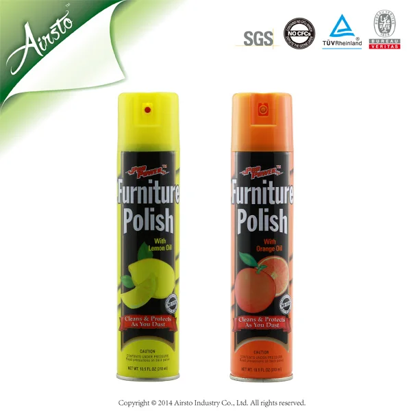 
US Market Experienced FDA Standard Matte Finish Wood Furniture Polish Spray 