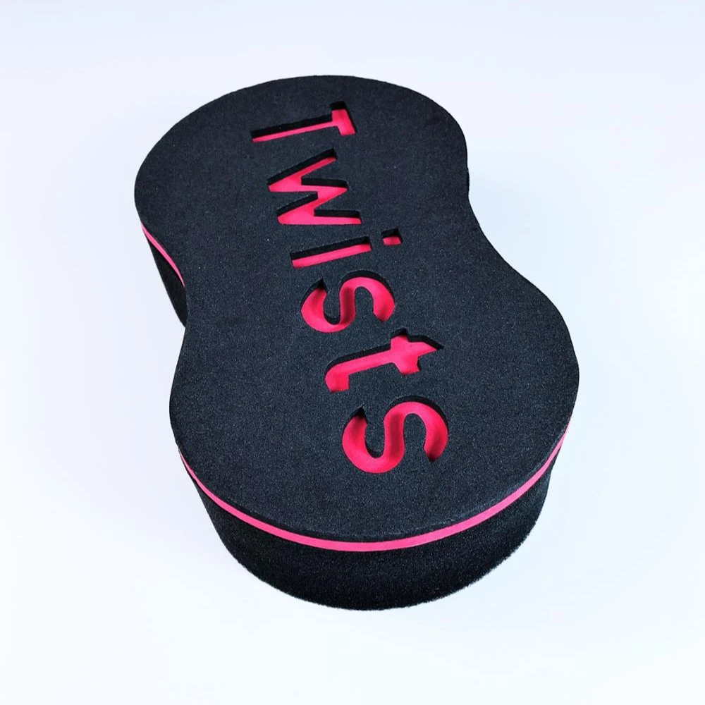 

hot sale economical 8 shape twist Africa factory hair sponge, Customized