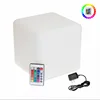 Christmas 16color glow light up Furniture table chair Led Cube Light