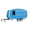 CE Certificate Four Wheels Food Truck Equipment For Sale