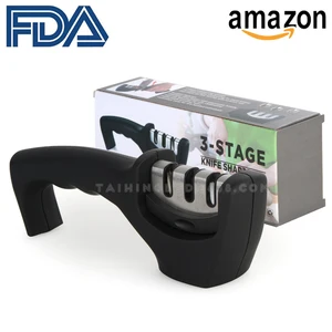 Wholesale Stainless Steel 3 Stage Knife Sharpner