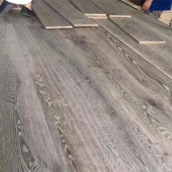 Light Grey Color Wooden Flooring Solid Elm Wood Flooring Buy