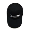 Create Fashion Cheap Cool Custom Embroidery Cotton Black Baseball Caps