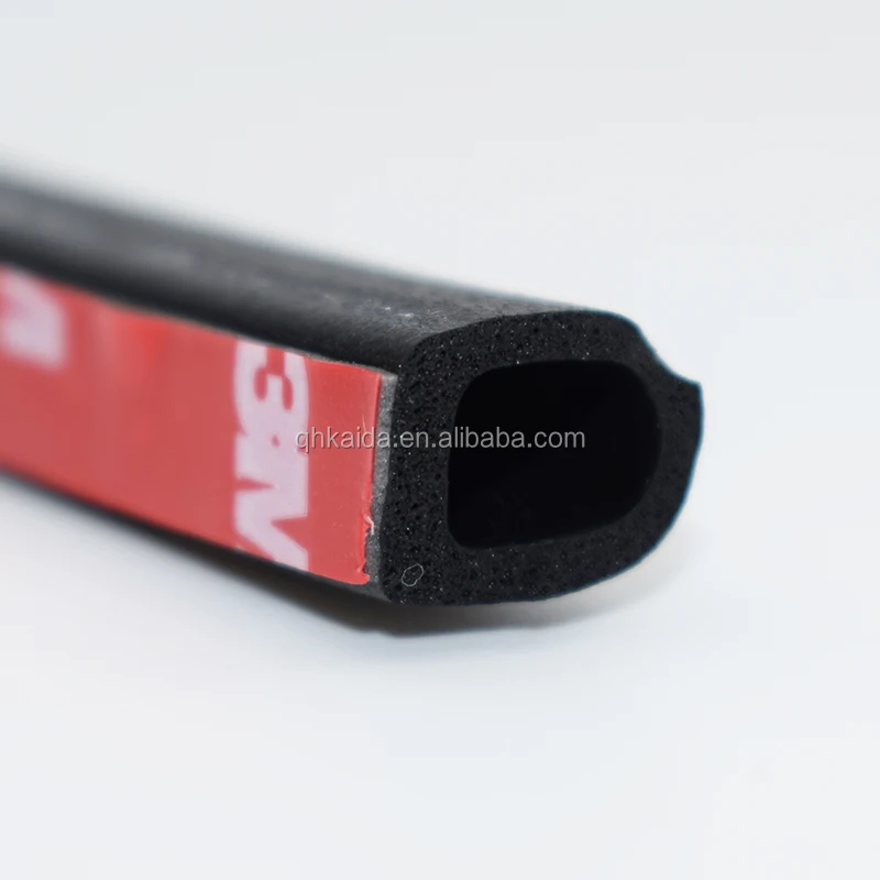 High Performance Rubber Adhesive Backed Gasket For Aluminum Windows