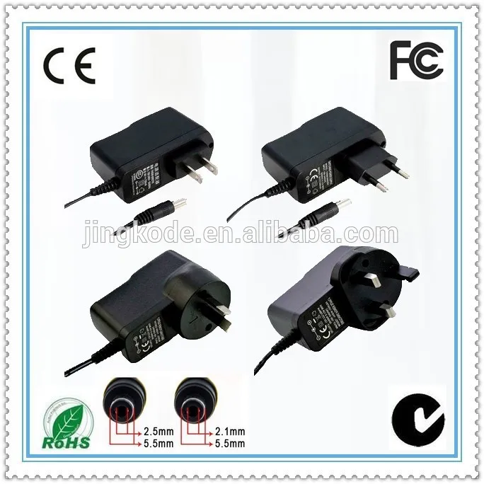 Wall Mount 12V DC 500ma Adapter Regulated Constant Voltage Power Supply