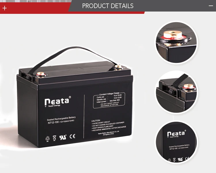 Factory price high quality good selling solar power storage battery 12V100Ahbattery