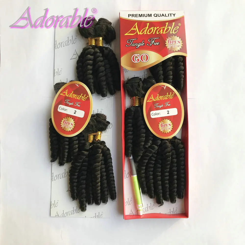 

factory short loose wave synthetic hair soft like human hair,heat resistant fiber afro wave hair weaving Go 6pcs one pack