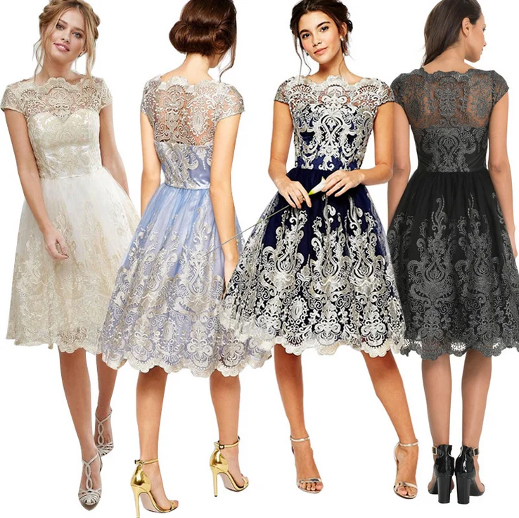 spring and summer party frock