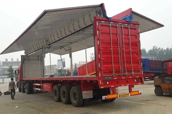 CIMC High Grade Wing Open Van Semi Trailer Semi Trailers